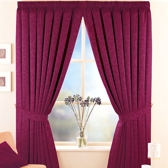 Claret Toledo Curtain Collection