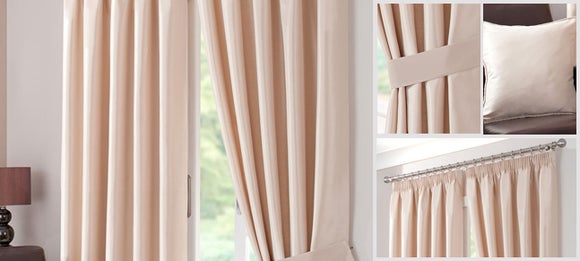 Gold Sorrento Curtain Collection