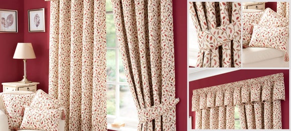 Heritage Terracotta Glava Curtain Collection