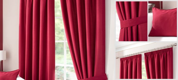 Ruby Sorrento Curtain Collection