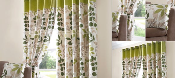 Green Jakarta Curtain Collection
