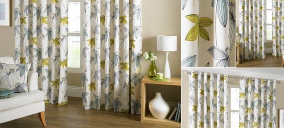 Duck Egg Romolo Curtain Collection