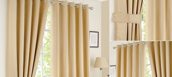 Gold Monaco Curtain Collection