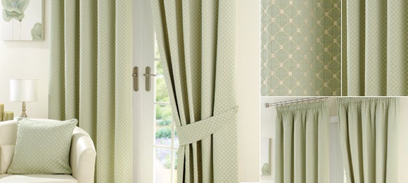 Sage Omega Curtain Collection