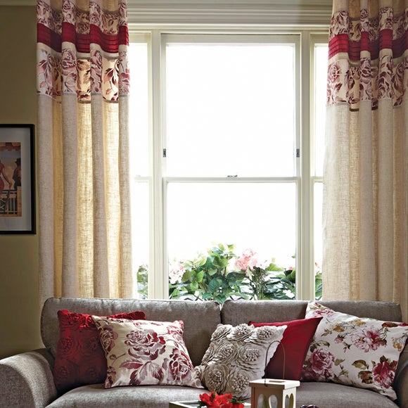 Red Emily Curtain Collection