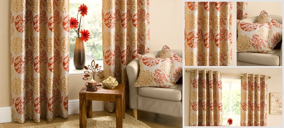 Spice Harmony Curtain Collection