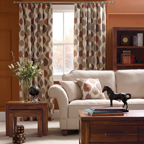 Terracotta Regan Curtain Collection