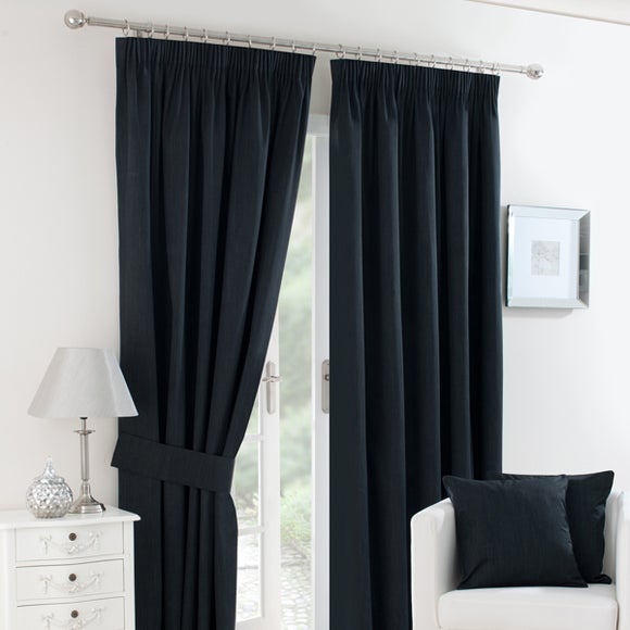 Black Solar Blackout Curtain Collection