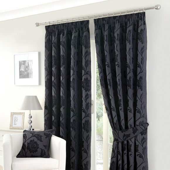 Black Windsor Curtain Collection