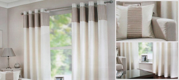 Ivory Montreal Curtain Collection