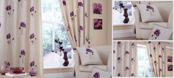 Plum Vintage Curtain Collection