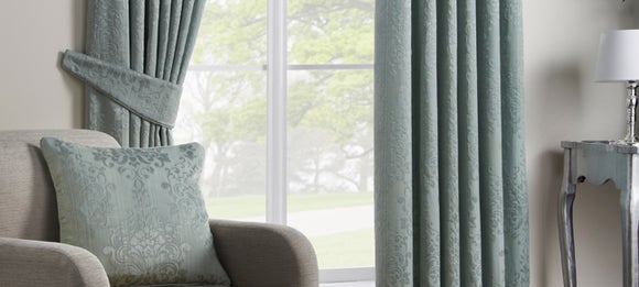 Duck Egg Murano Curtain Collection