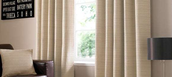 Latte Urban Curtain Collection