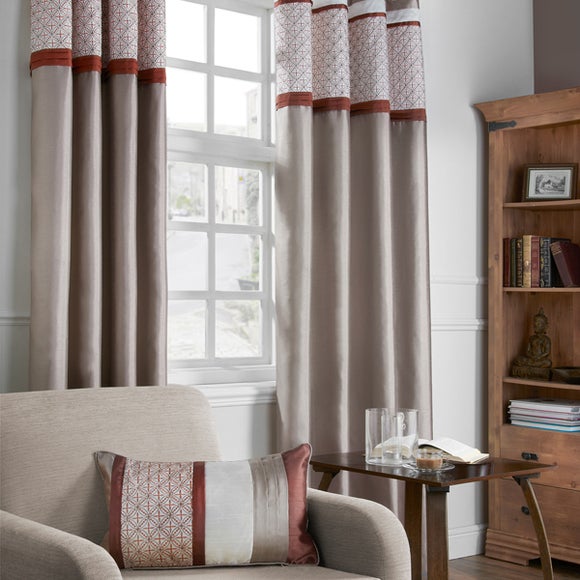 Terracotta Medina Curtain Collection