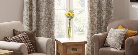 Natural Paisley Curtain Collection