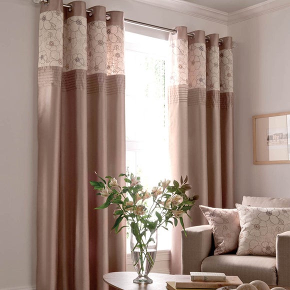 Natural Yasmine Curtain Collection