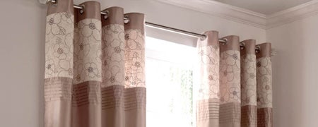 Natural Yasmine Curtain Collection