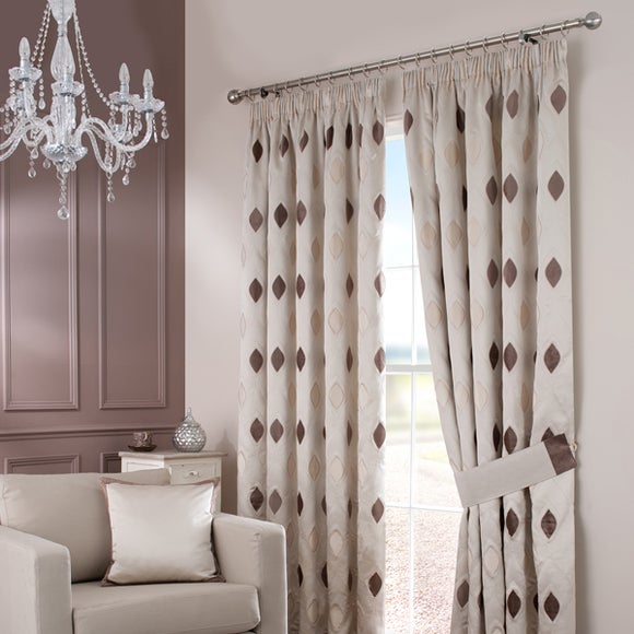 Natural Claridge Curtain Collection