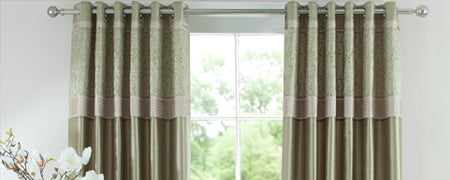 Green Cotswold Curtain Collection