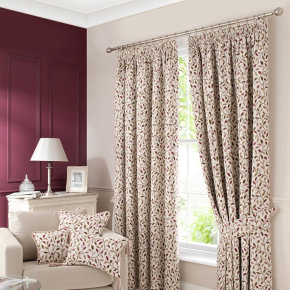 Heritage Damson Glava Curtain Collection