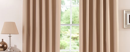 Gold Herringbone Curtain Collection