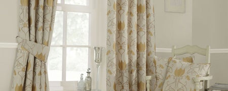 Gold Gatsby Curtain Collection