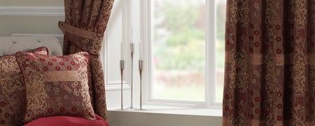 Claret Mayfair Curtain Collection