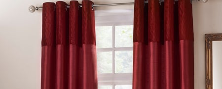Red Opulence Curtain Collection