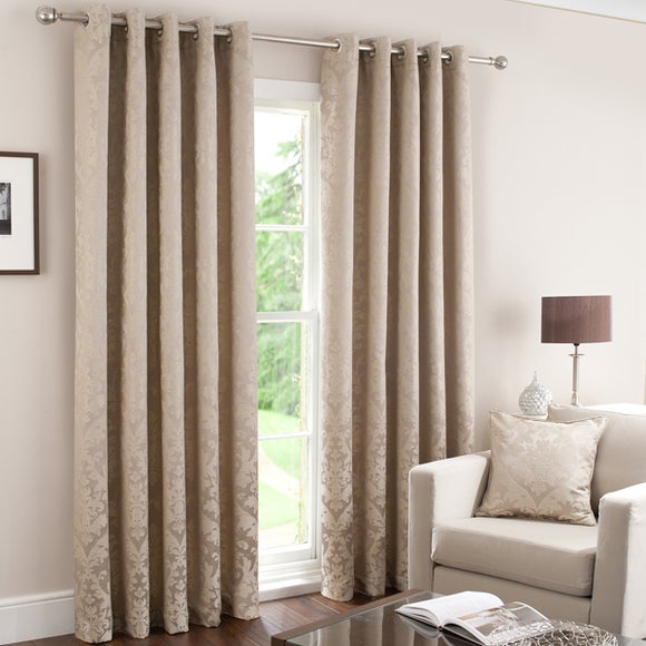 Latte Warwick Curtain Collection