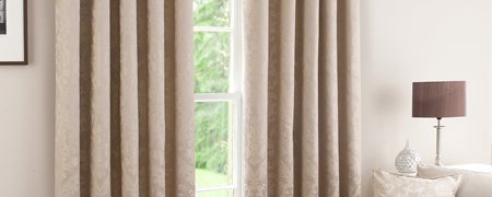 Latte Warwick Curtain Collection