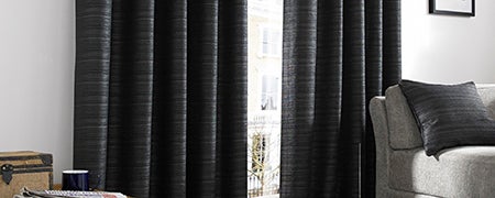 Black Urban Curtain Collection