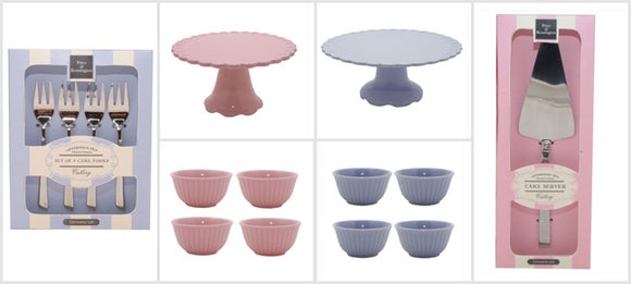 Rayware Pink Afternoon Tea Dinnerware Collection