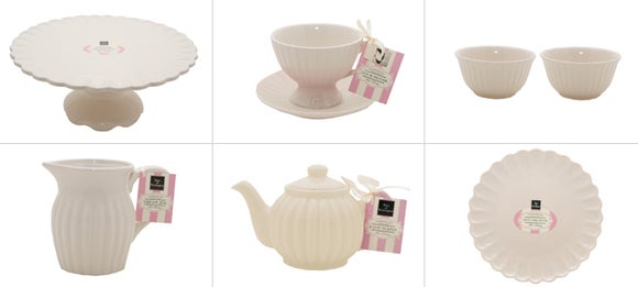 Rayware Cream Afternoon Tea Dinnerware Collection