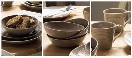 Taupe Gordon Ramsay Maze Dinnerware Collection
