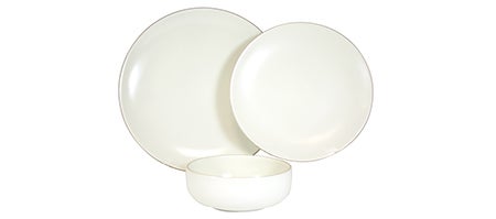 Cream Monaco Dinnerware Collection