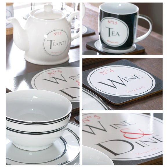 Vintage Tea Dinnerware Collection