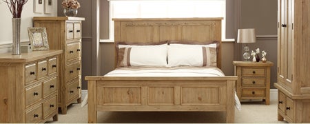 Naples Pine Bedroom Furniture Collection