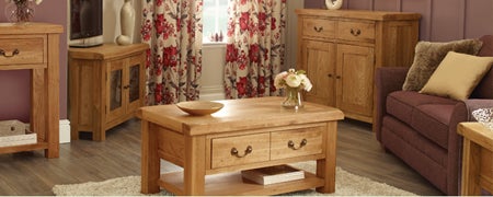 Wexford Oak Living Furniture Collection