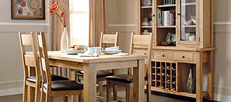 Harrogate Oak Dining Furniture Collection