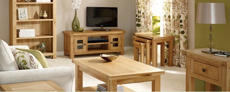 Harrogate Oak Living Furniture Collection