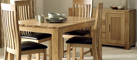 Seville Oak Dining Furniture Collection