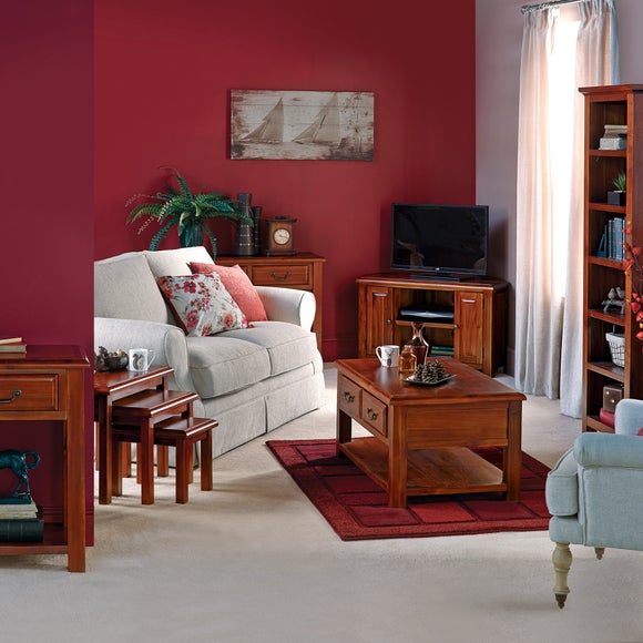 Winchester Acacia Dark Wood Living Furniture Collection