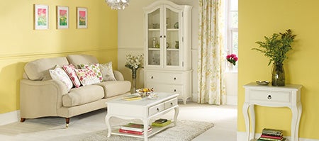 Florence Ivory Living Furniture Collection