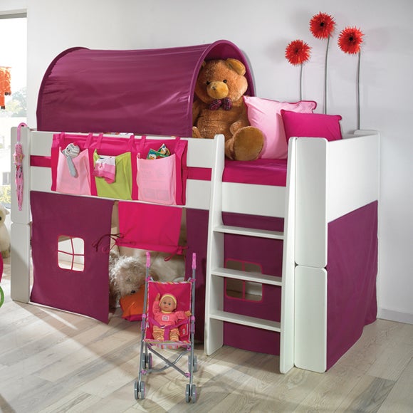 Kids Harper White Mid Sleeper Bedroom Collection