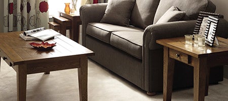 Stamford Rustic Oak Living Furniture Collection