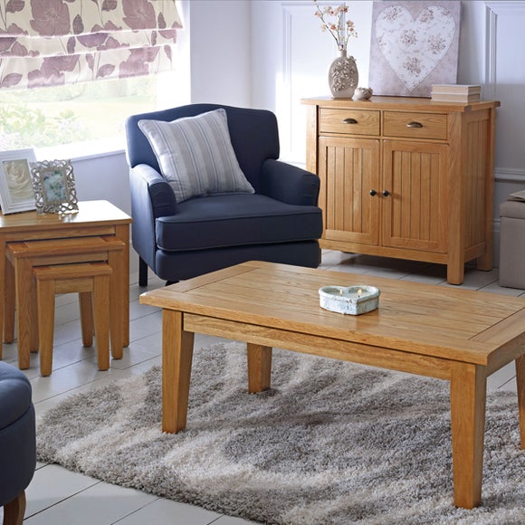 Stamford Natural Oak Living Furniture Collection