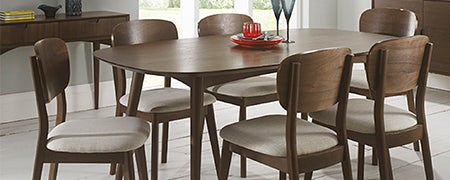 Skandi Walnut Dining Furniture Collection