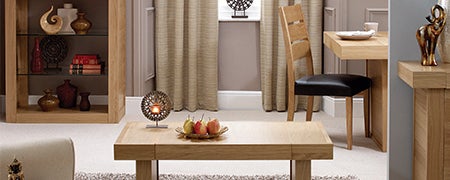 Wade Oak Living Furniture Collection