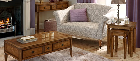 Madeline Oak Living Furniture Collection