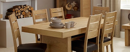 Wade Oak Dining Furniture Collection